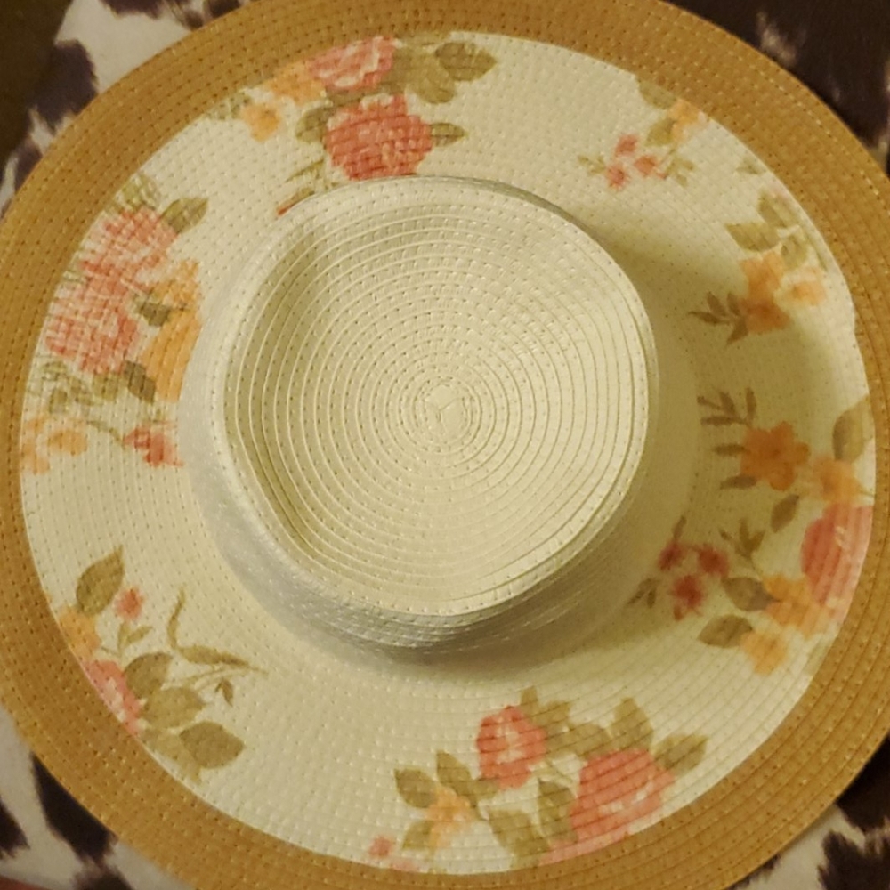 Boutique Floral Sun Hat